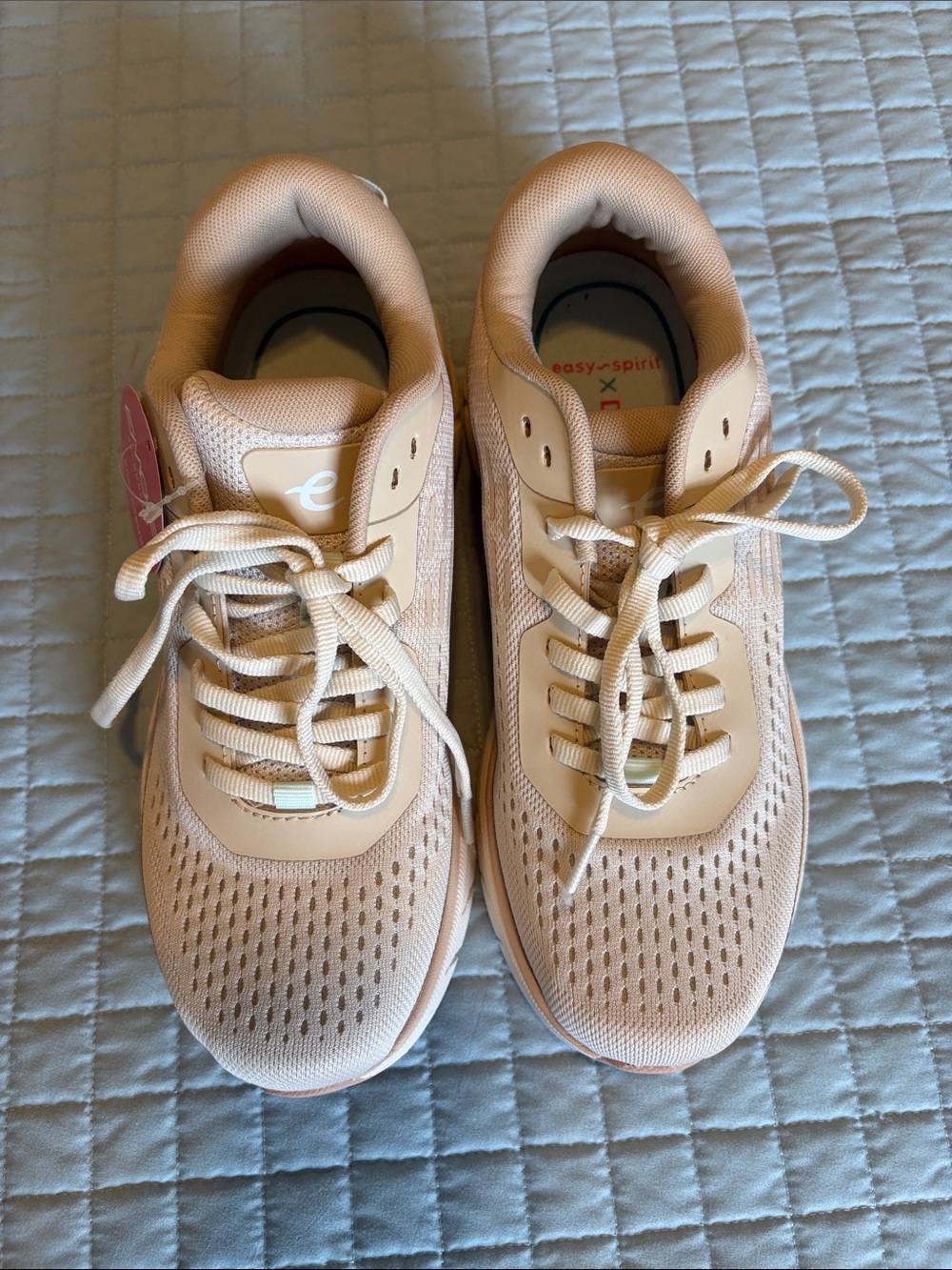 Easy Spirit EMOVE Denise Austin Women's Beige Athletic Sneakers - Picture 3 of 8